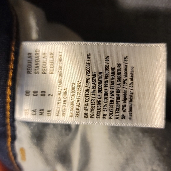 American Eagle Jeggings Size 00 - Picture 2 of 6